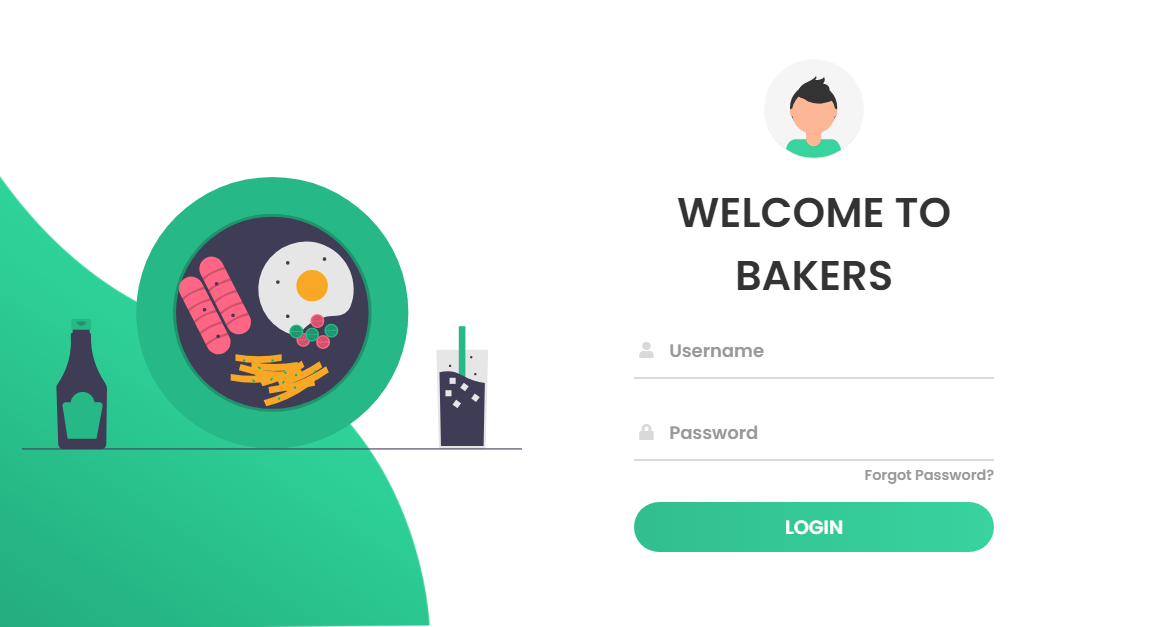 UI UX for login page